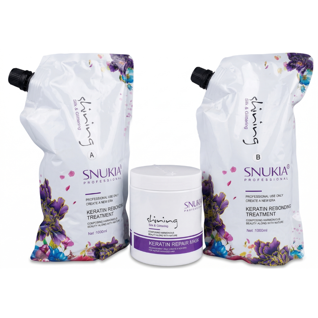 Snukia Keratin Rebonding Kit 1000ml