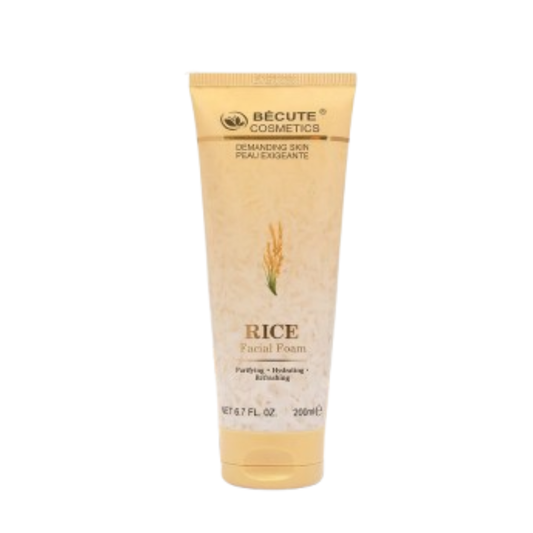 Bécute Cosmetics Rice Facial Foam 200ml