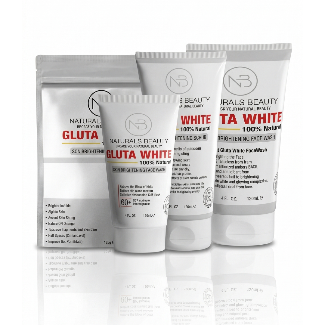 Naturals Beauty Gluta White Skin Care Kit