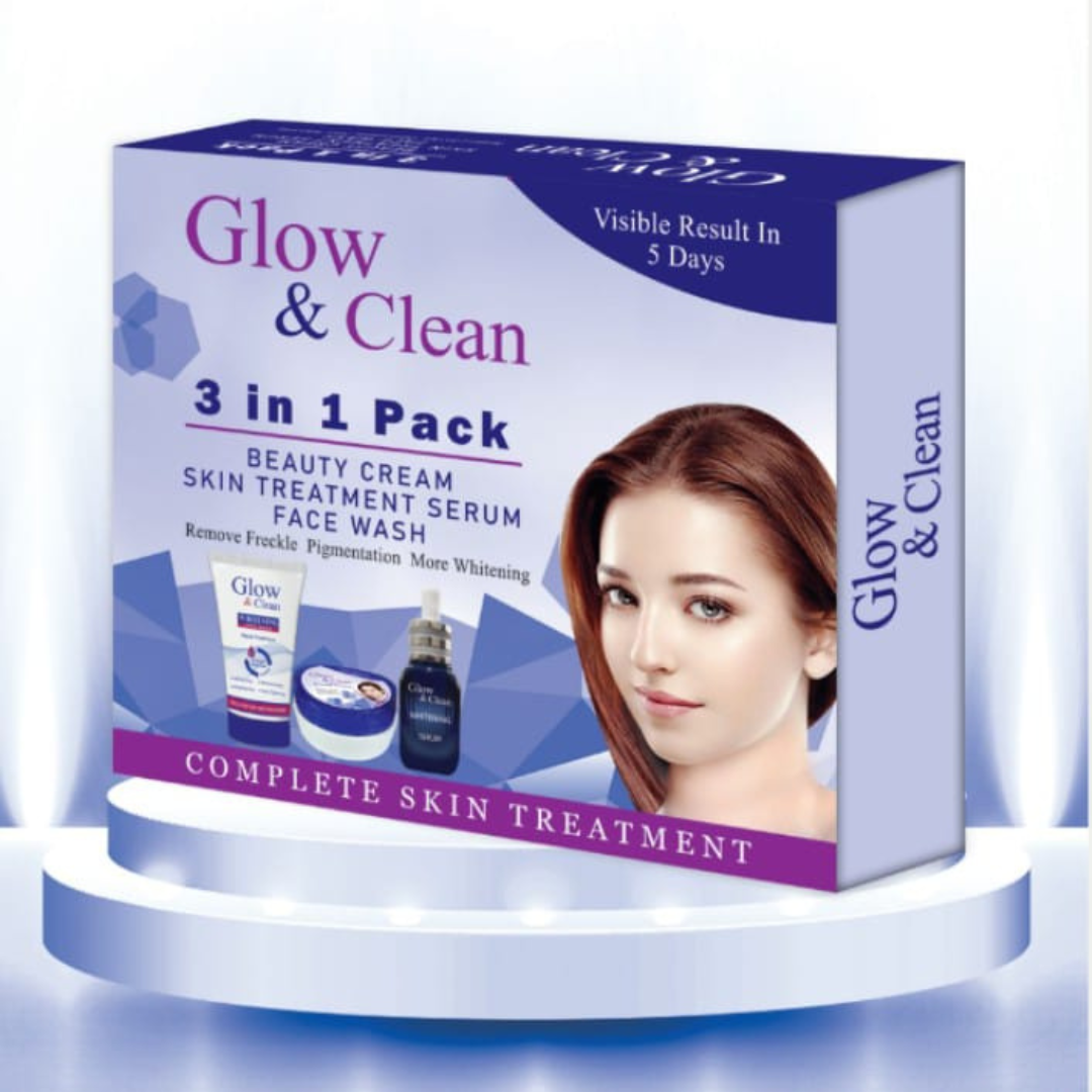 Glow and Clean 3 in 1 Pack