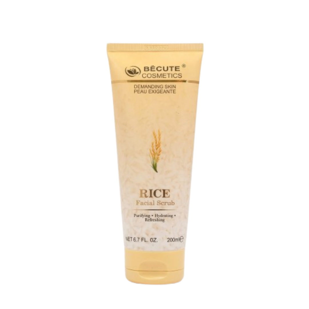 Bécute Cosmetics Rice Facial Scrub 200ml
