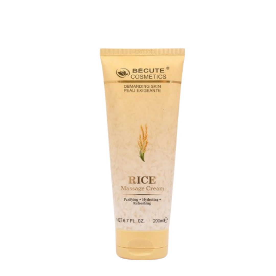 Bécute Cosmetics Rice Massage Cream 200ml