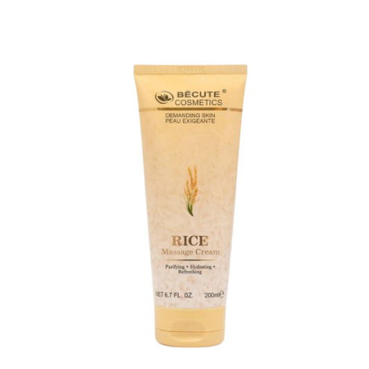 Bécute Cosmetics Rice Massage Cream 200ml