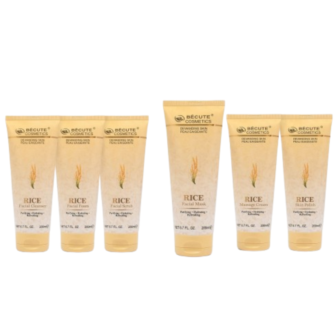 Bécute Cosmetics Rice Facial Kit 200ml