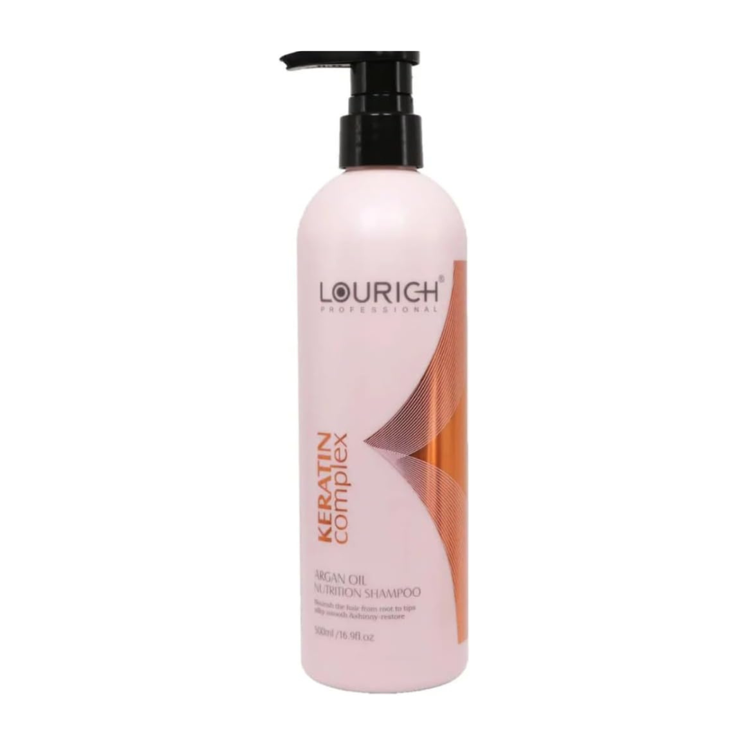 LOURICH Professional Keratin Complex Argan Oil Shampoo 500ml