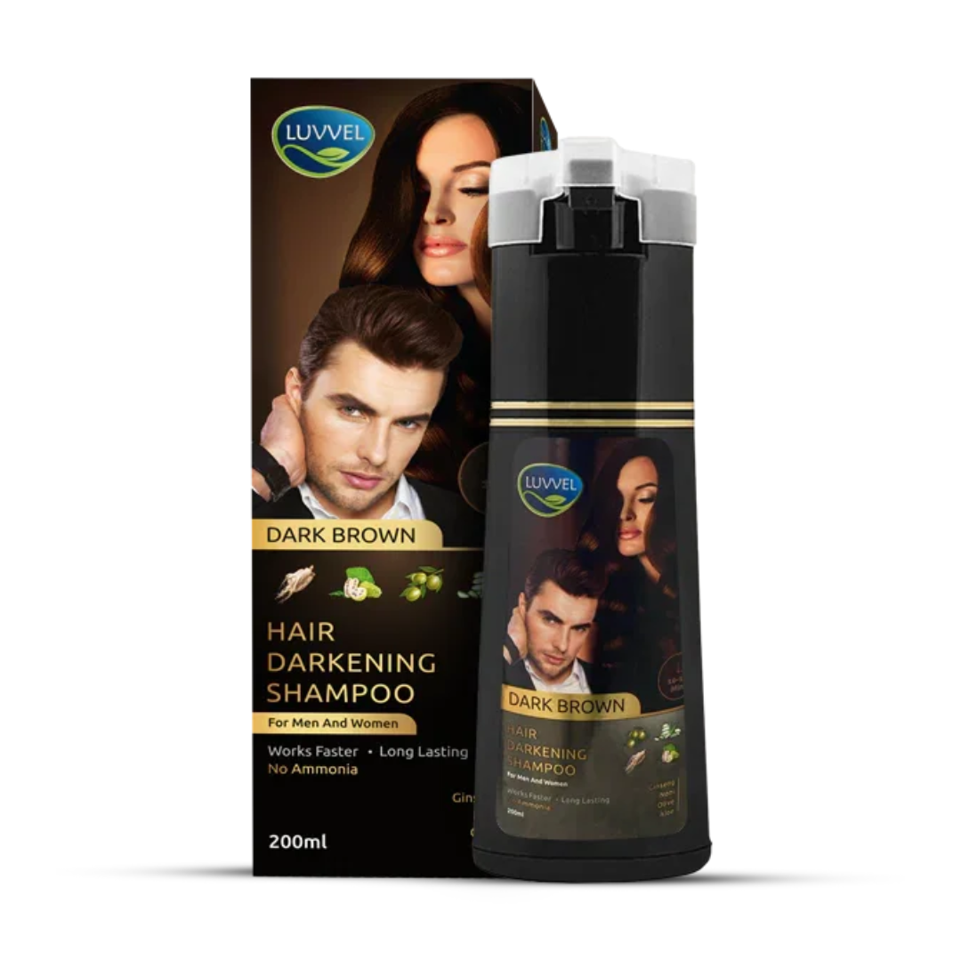 Luvvel 5-in-1 Hair Color Shampoo Bottle 200ml