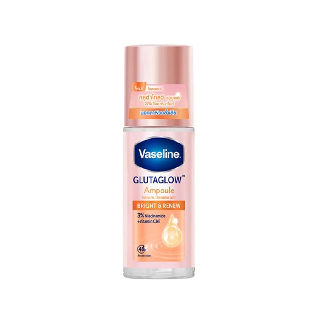 Vaseline Dry Serum GlutaGlow Ampoule Deodorant Bright Renew