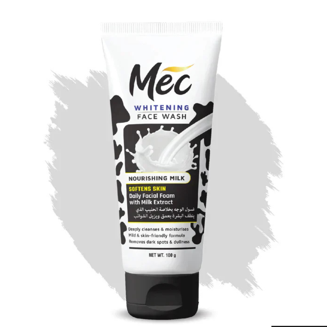 Mec Whitening Nourishing Milk Face Wash 100ml