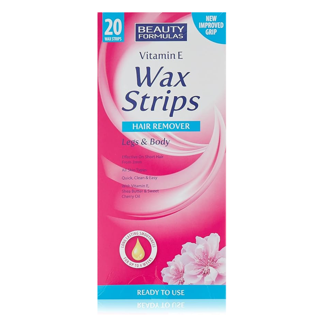 Beauty Formulas Wax Strips 20's
