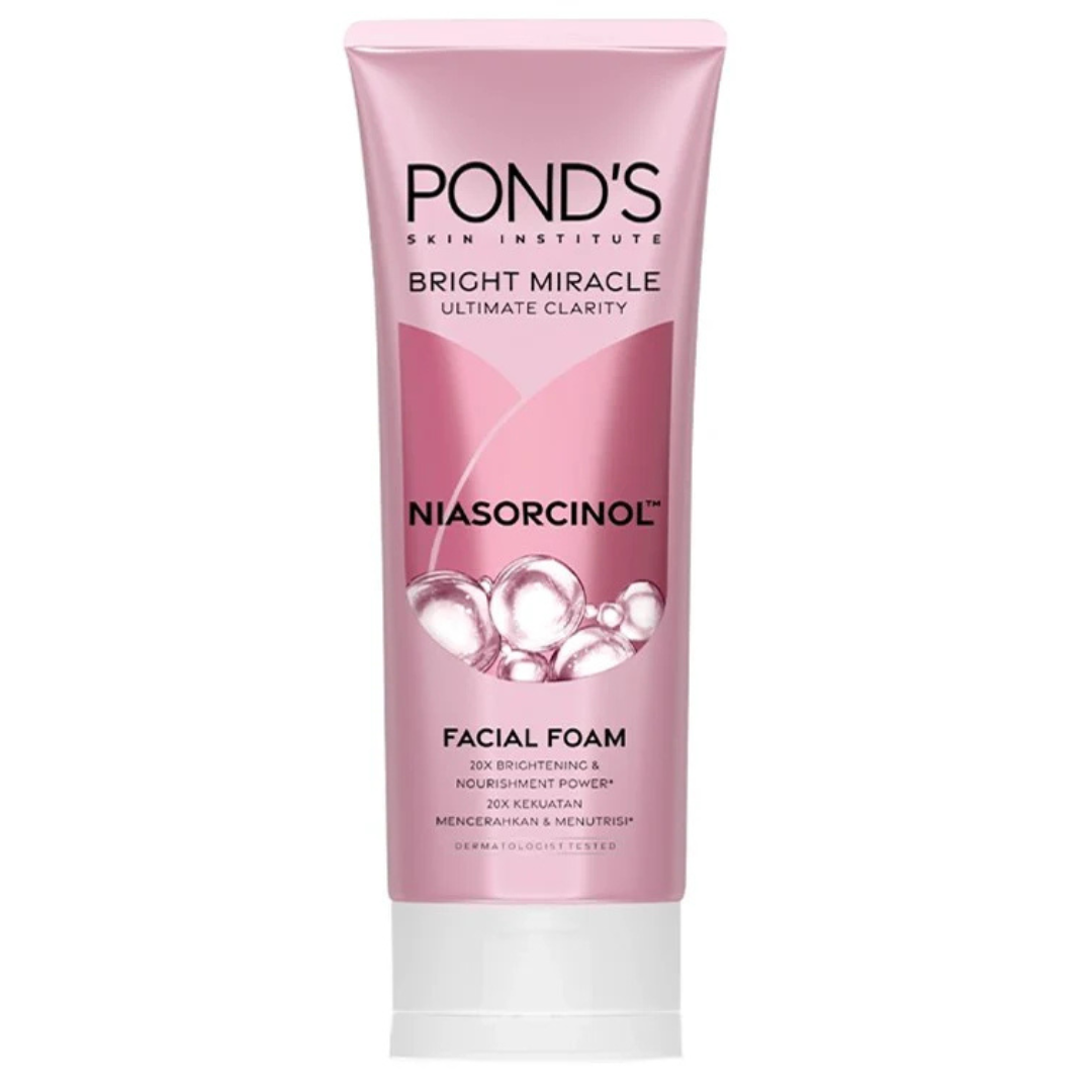Ponds Bright Miracle Niasorcinol Facial Foam