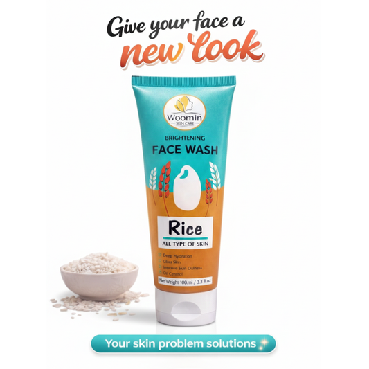 Woomin Rice Face Wash (100ml)