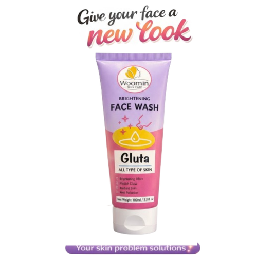 Woomin Gluta Face Wash (100ml)