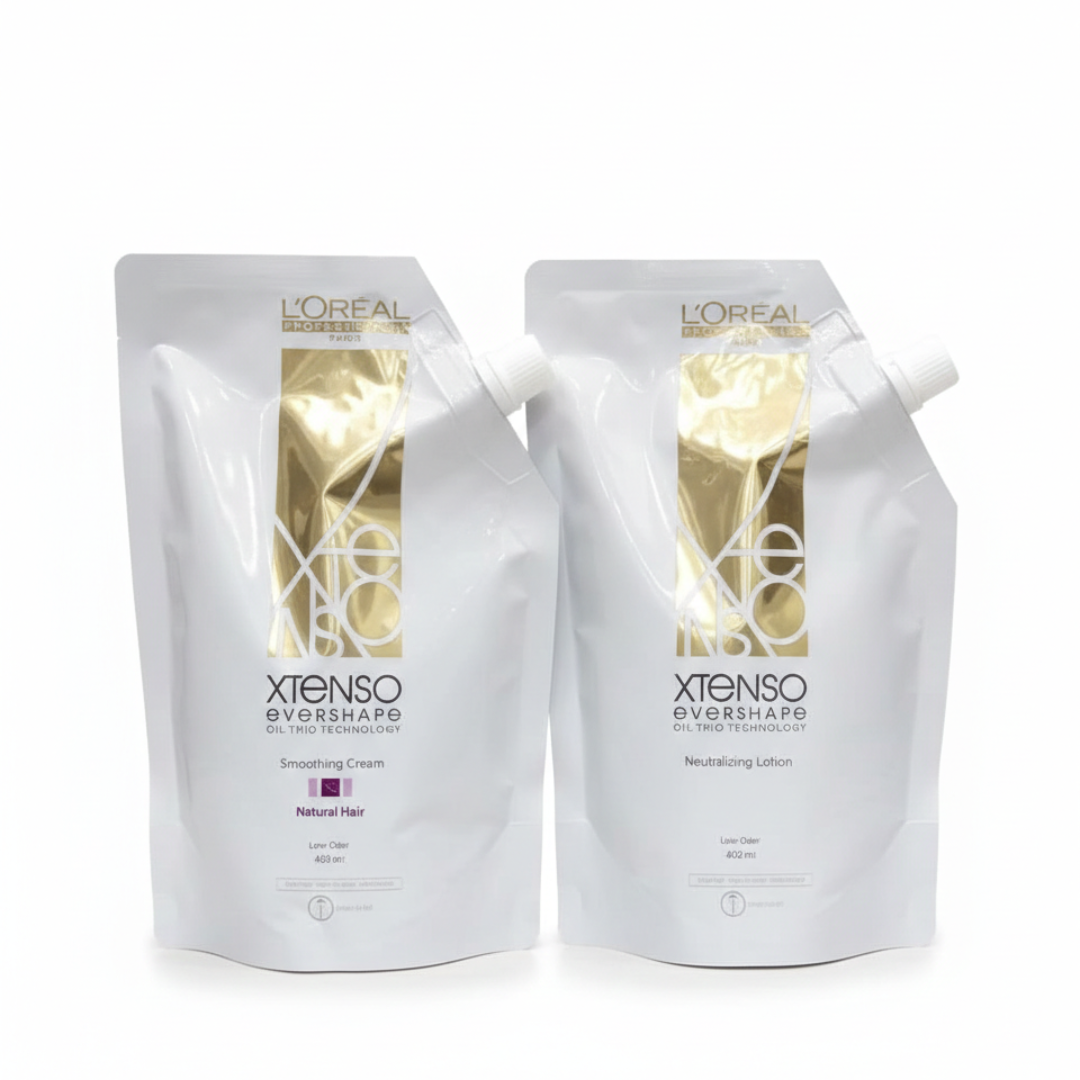 L'Oréal Xtenso Hair Smoothing Cream and Neutralizing Lotion