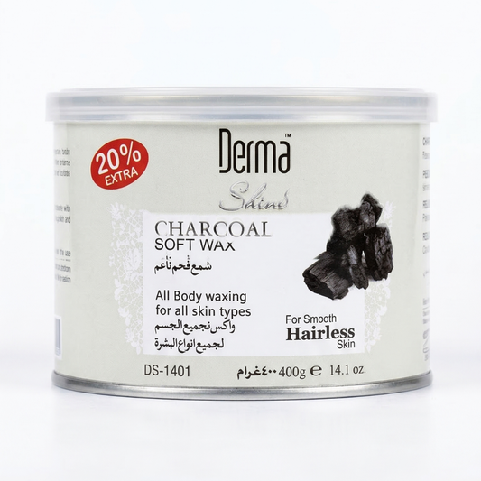 Derma Shine Charcoal Soft Wax