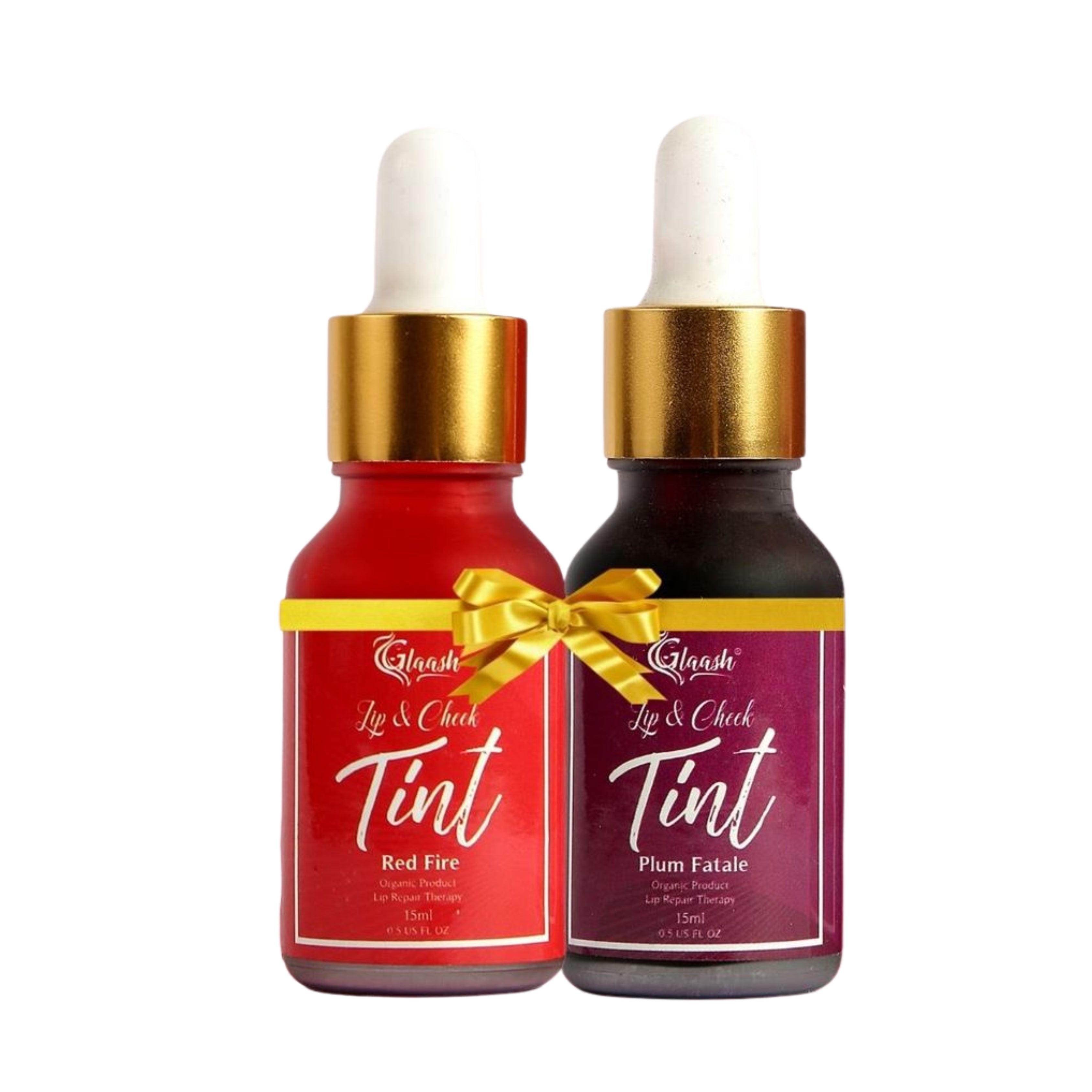 Glaash Glow — Lip & Cheek Tint - Pack of 2