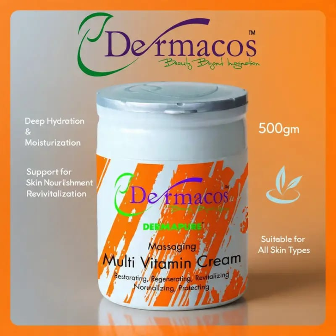 Dermacos Massaging Multi-Vitamin Cream (500gm)