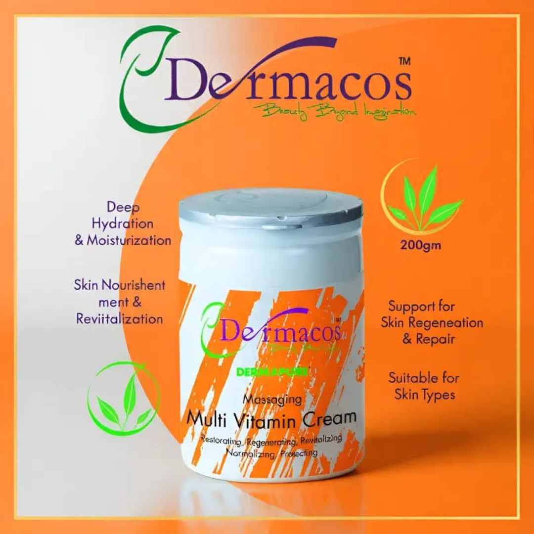 Dermacos Massaging Multi-Vitamin Cream (200gm)