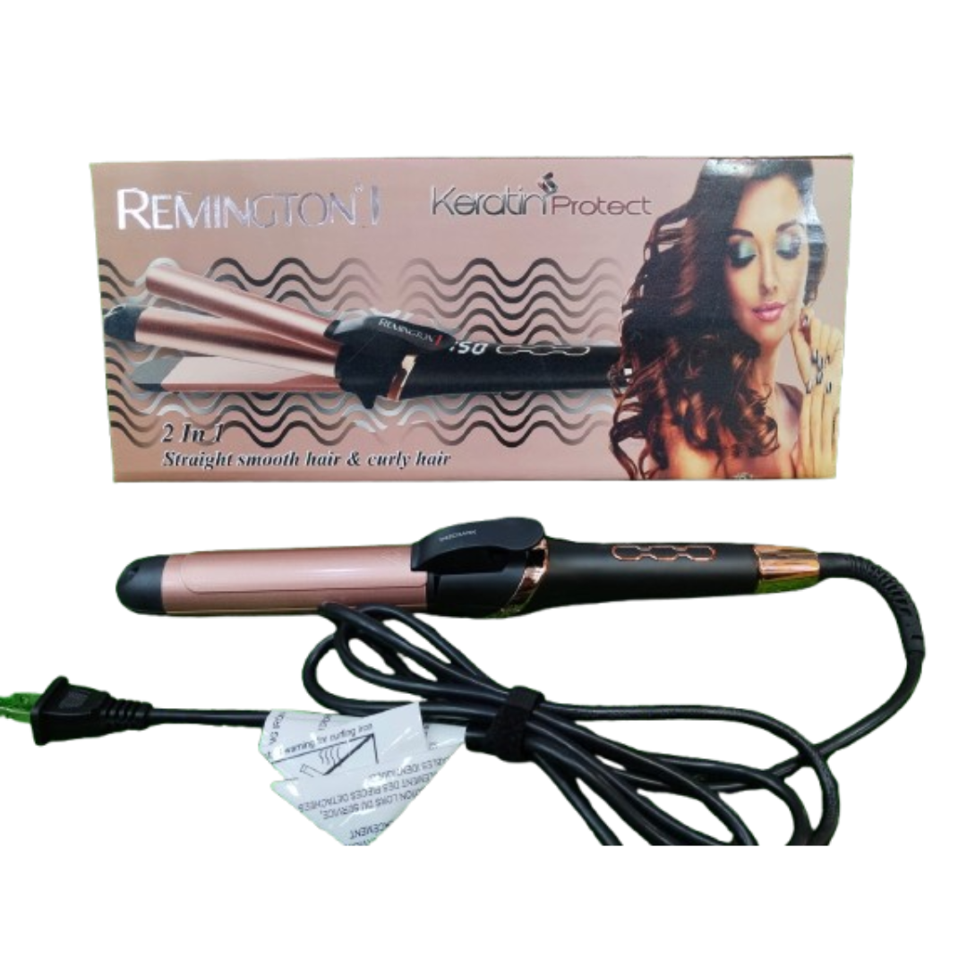 Remington 2in1 Hair Straightener+Roller