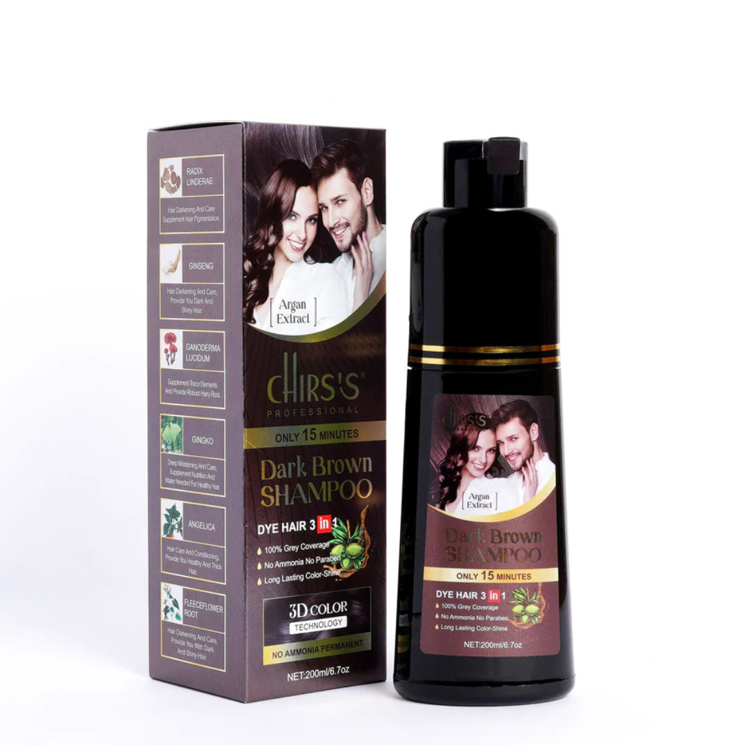Chirs's Professional Hair Color Shampoo 3 in 1 For Hair 200ml
