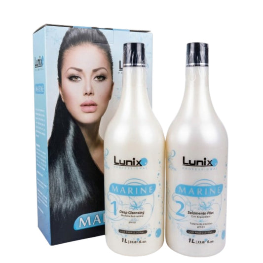 Lunix Marine Brazilian Hair Treatment Set 1L