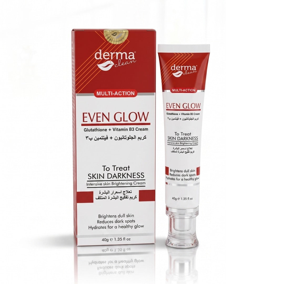 Derma Clean Glow Brightening Cream Glutathione+Vitamin B3