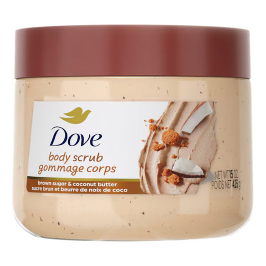 Dove Body Scrub Brown Sugar & Coconut Butter 298g
