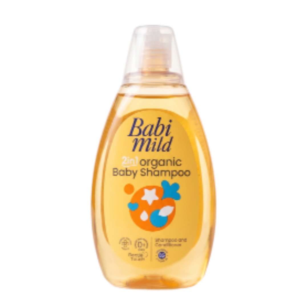 Babi Mild 2-in-1 Organic Baby Shampoo
