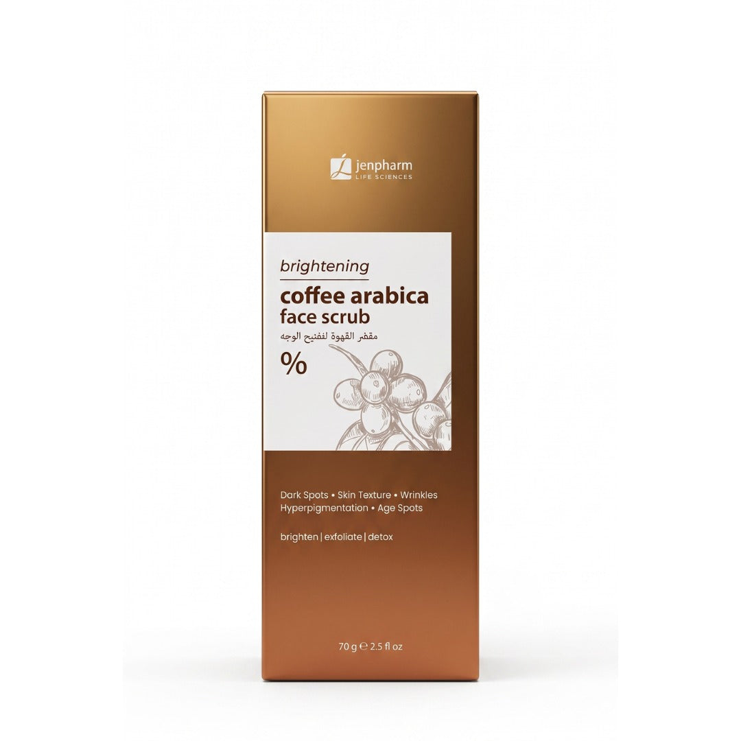 Jenpharm Brightening Coffee Arabica Face Scrub