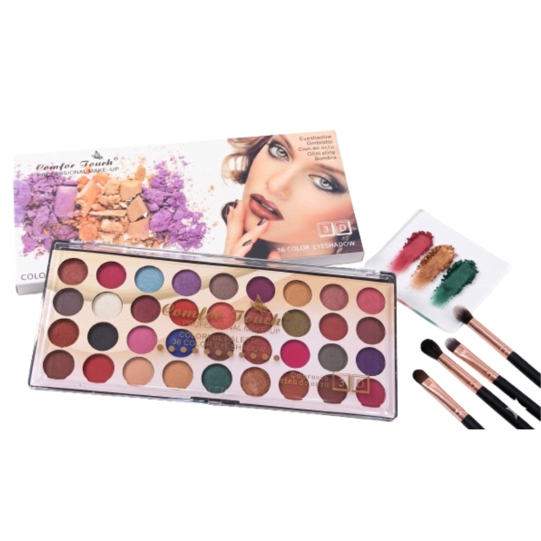 36-Color Professional Eyeshadow Palette