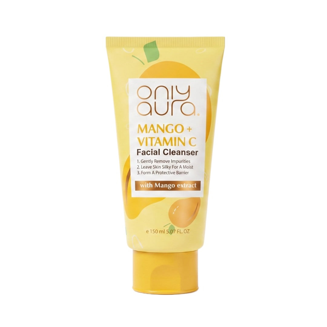 Only Aura Mango + Vitamin C Facial Cleanser