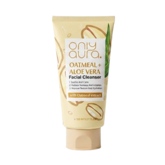 Only Aura Oatmeal + Aloevera Facial Cleanser