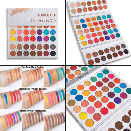 Beauty Glazed Gorgeous Me 63 Color Eyeshadow Palette