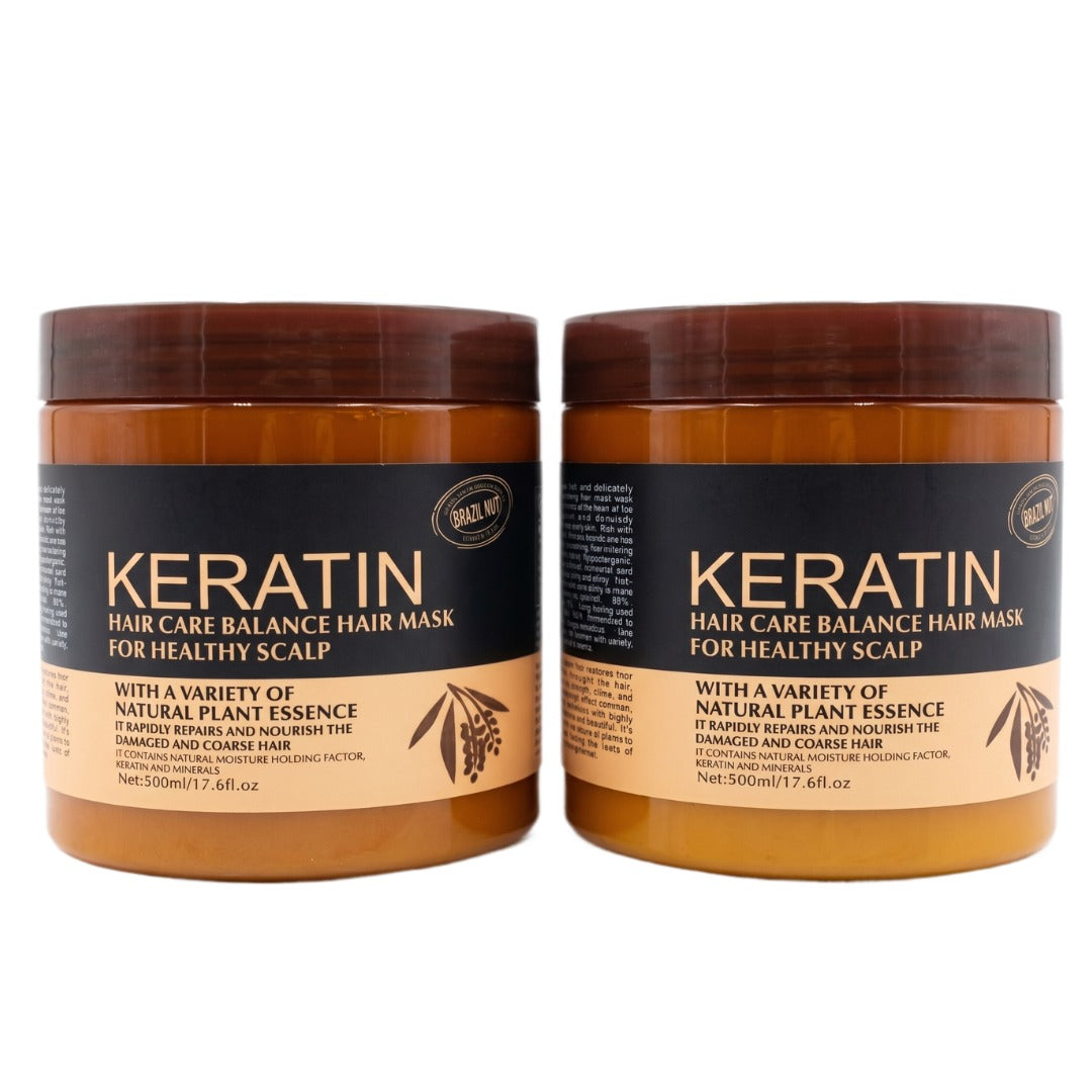 Keratin Brown Hair Mask 500ml