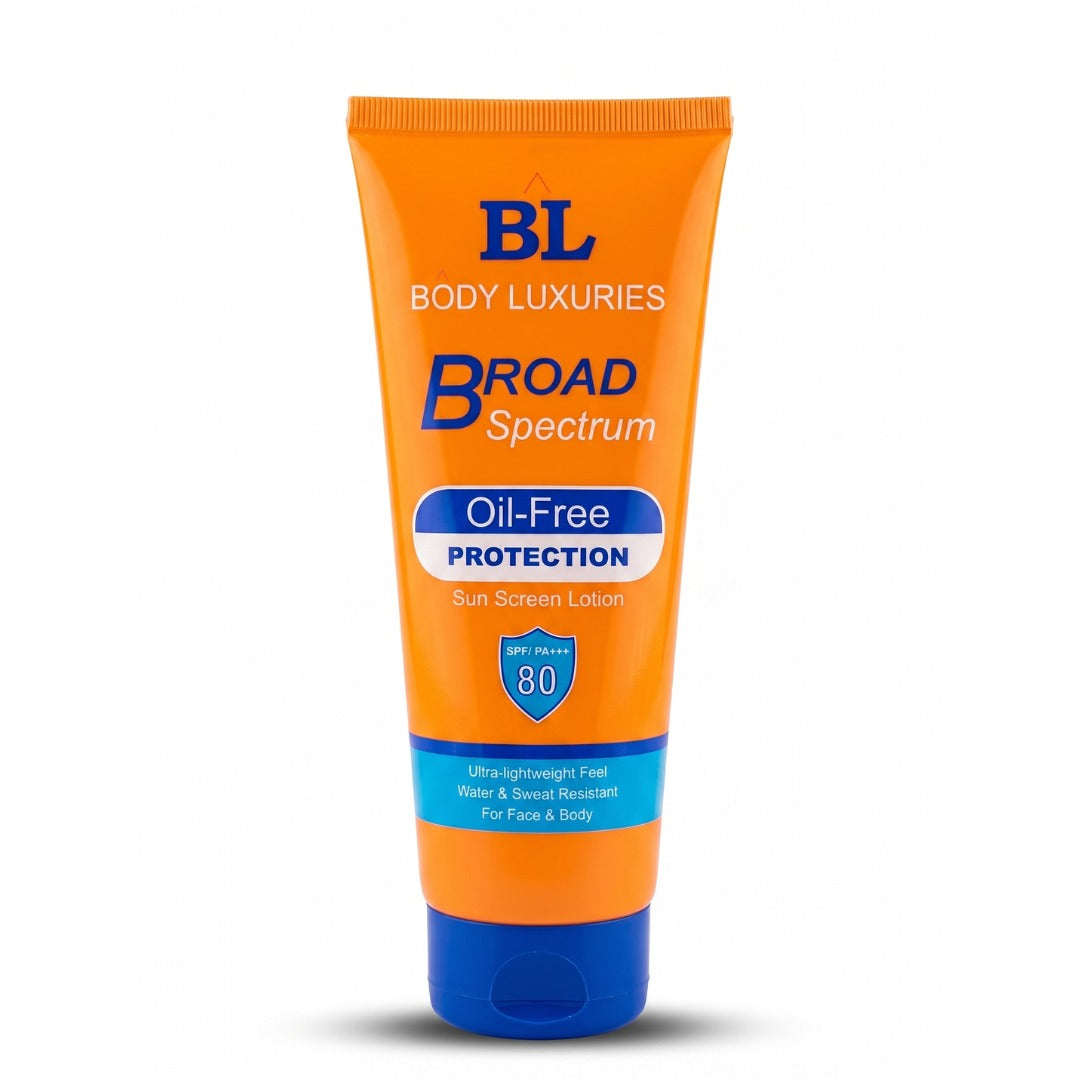 Body Luxuries Sunscreen Lotion SPF 80