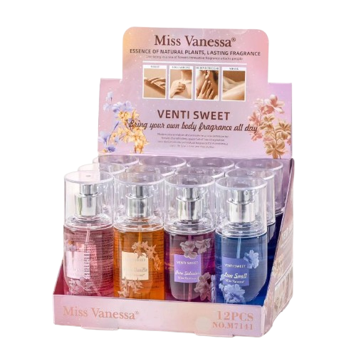 Miss Vanessa Essence of Natural Plants Lasting Fragrance (Pack Of 12)