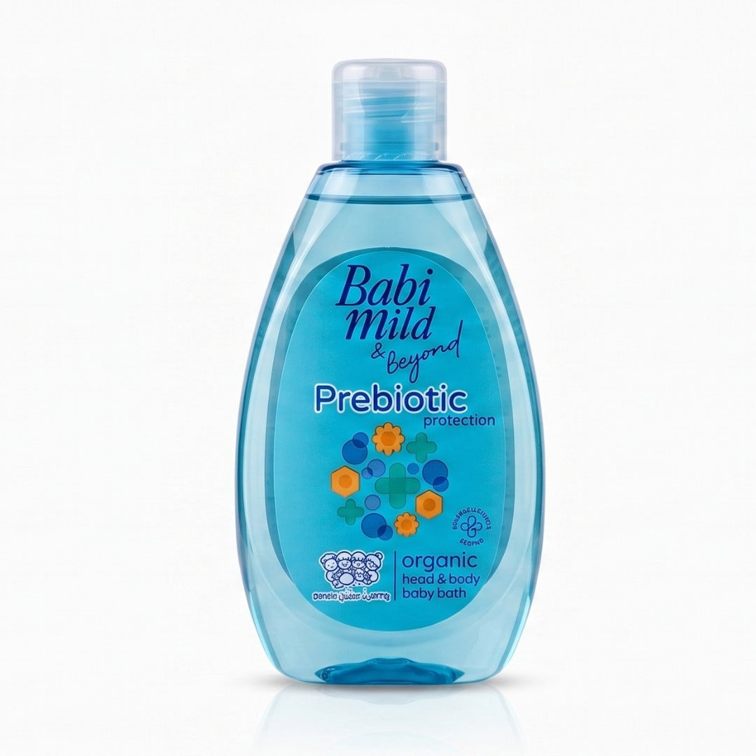 Babi Mild Organic Head & Body Baby Bath