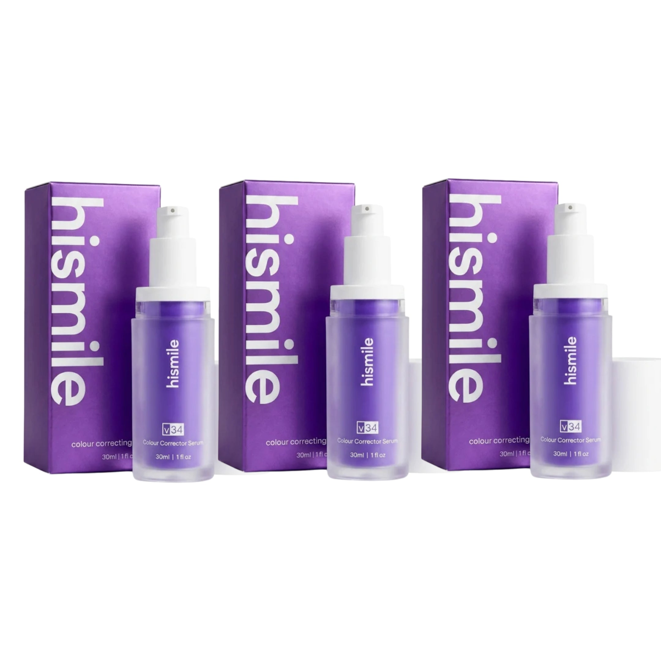 HiSmile V34 Colour Corrector Serum 3 in 1