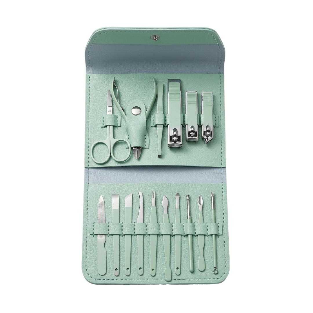 16-Piece Professional Manicure and Pedicure Set