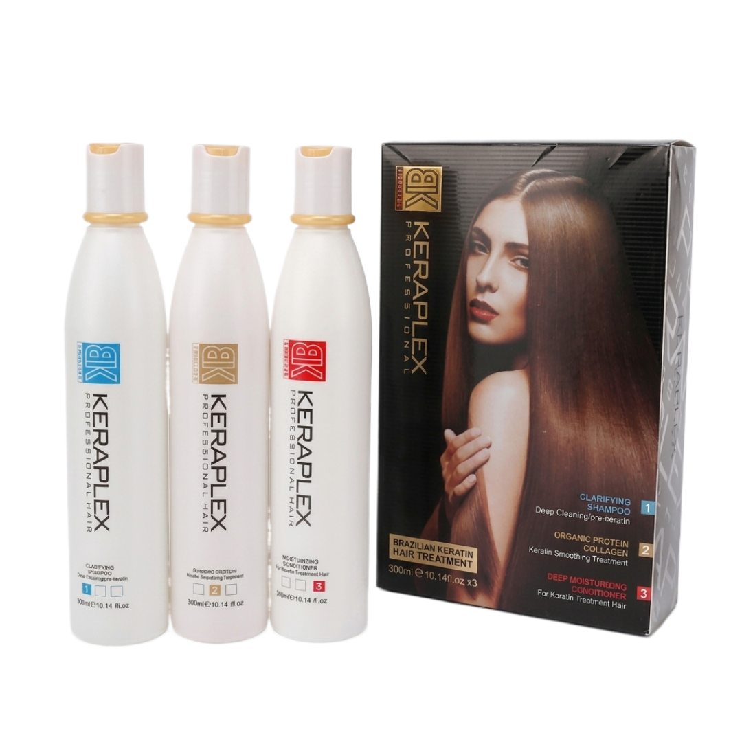 Keraplex Professional Brazilian Keratin Hair Treatment Kit