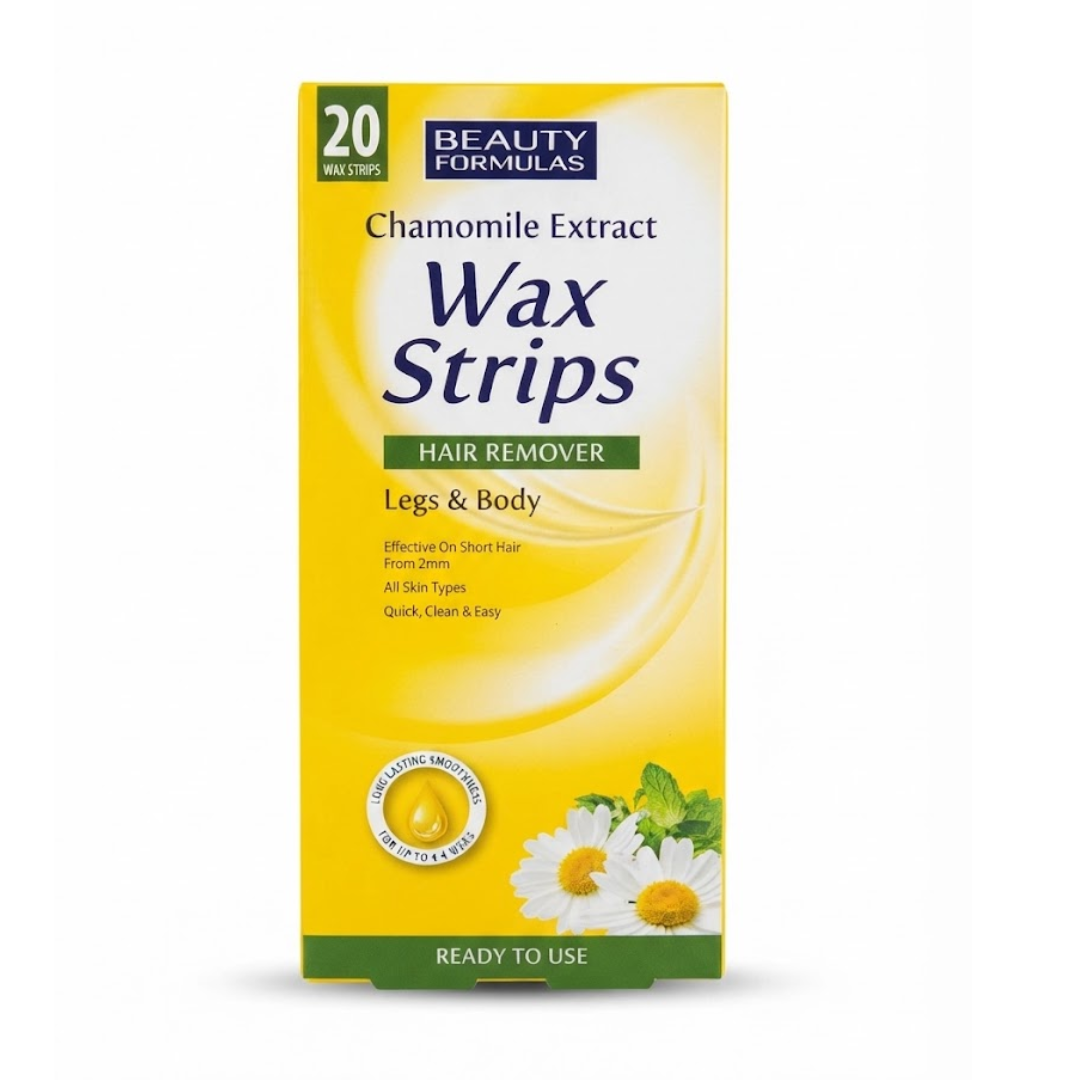 Beauty Formulas Wax Strips 20's
