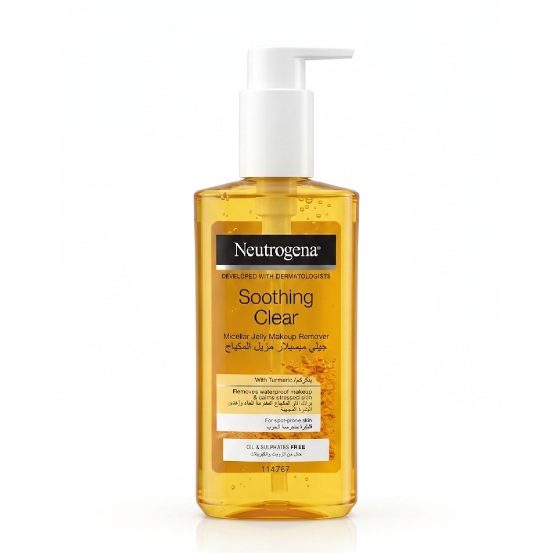 Neutrogena Soothing Clear Micellar Jelly Makeup Remover