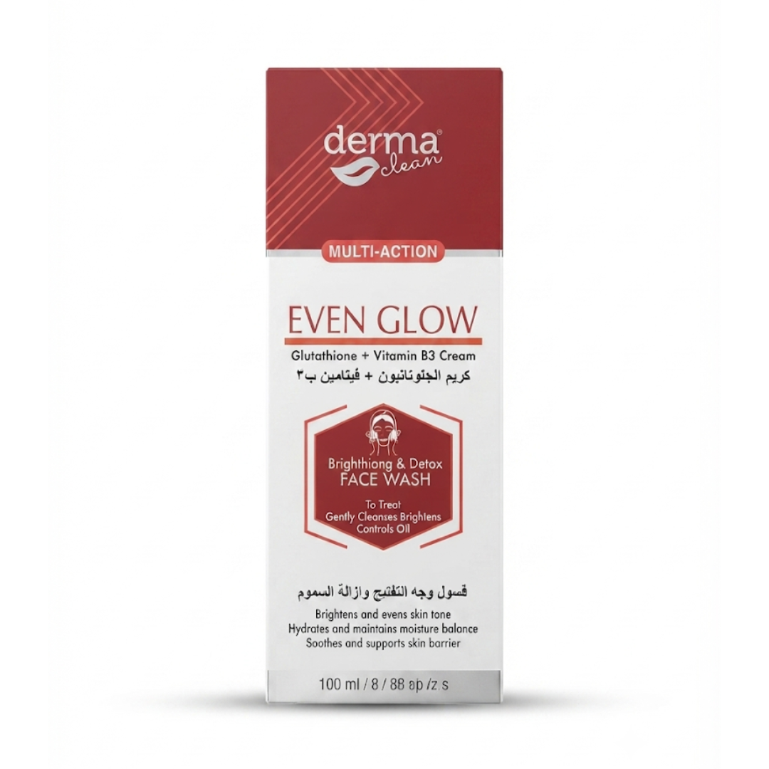 Derma Clean Even Glow Multi-Action Face Wash