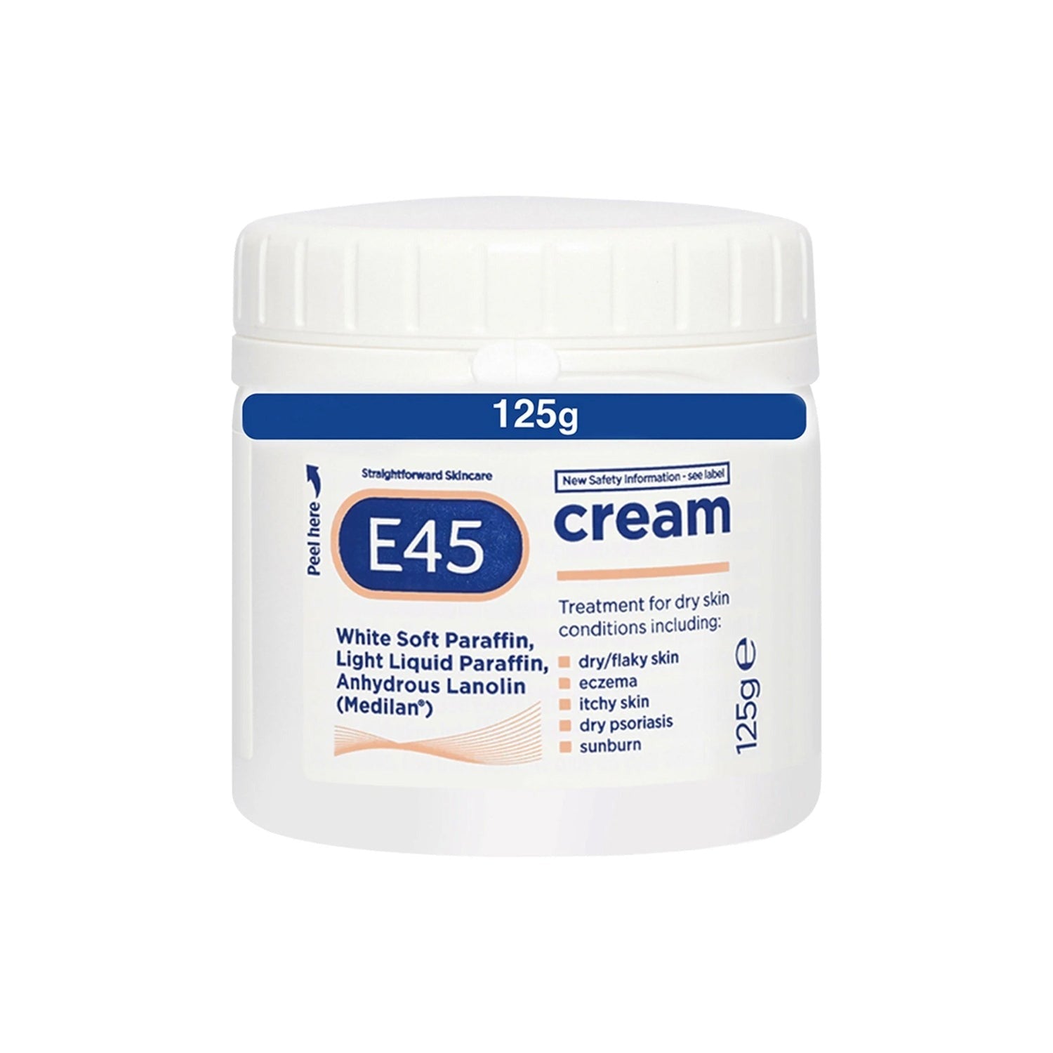 E45 White Soft Paraffin Cream