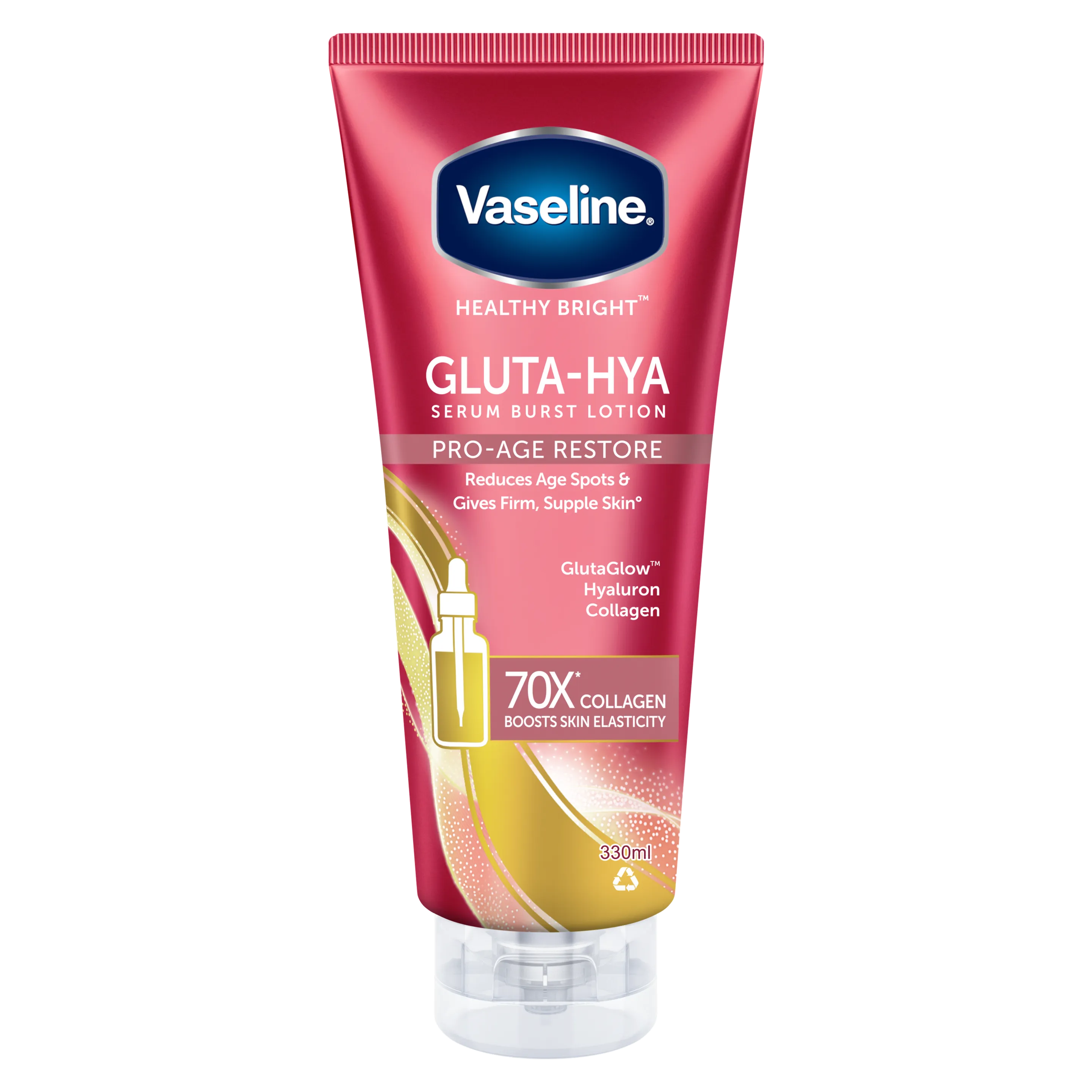 Vaseline® Gluta-Hya Serum Burst Lotion Pro-Age Restore